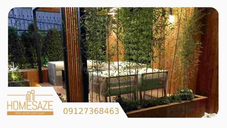 اجرای پرگولا در روف گاردن