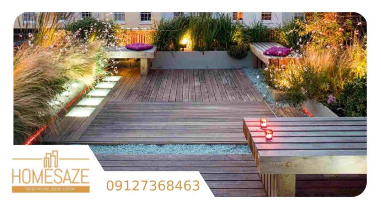 تصویر نمونه روف گاردن کلاسیک