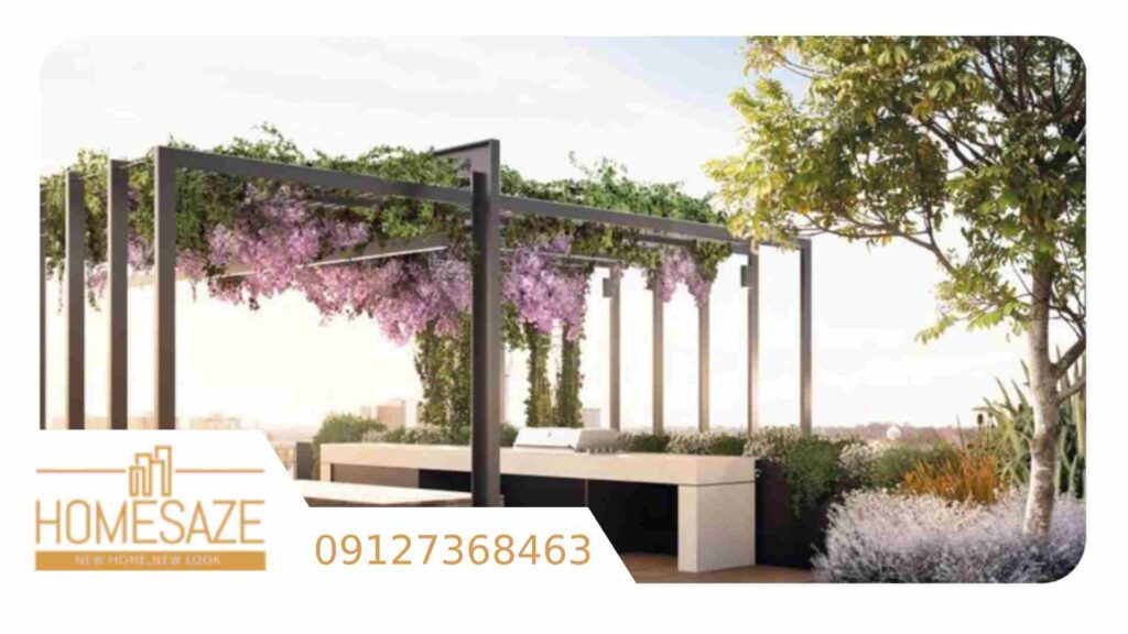 استفاده از پالت رنگی گرم و خنثی