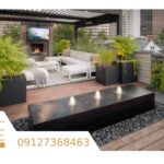 روف گاردن در سبک مدرن