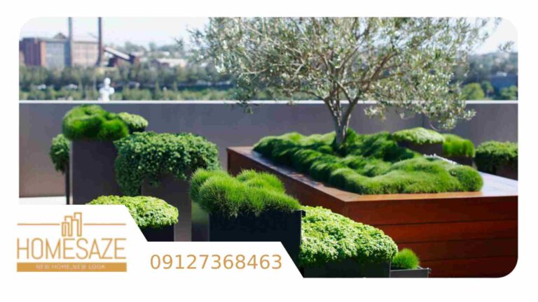 کاشت گل و گیاه مناسب برای روف گاردن