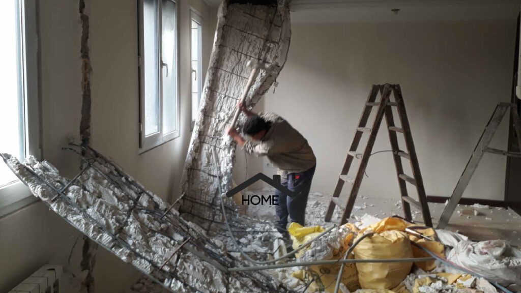 بازسازی سقف کاذب