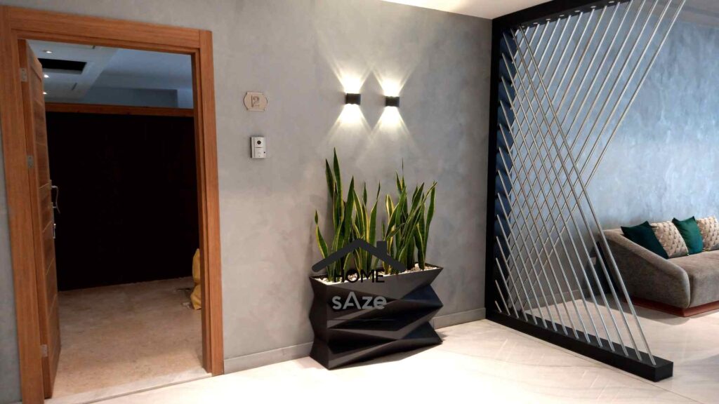 لابی واحد اداری بعد از تکمیل پروژه