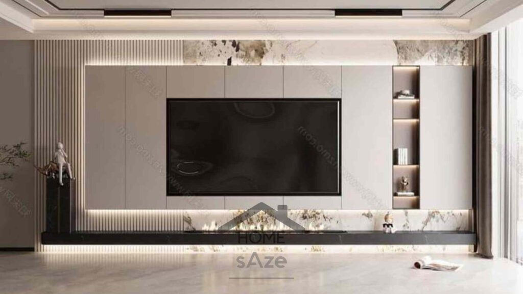 اجرای تی وی وال با هزینه پایین