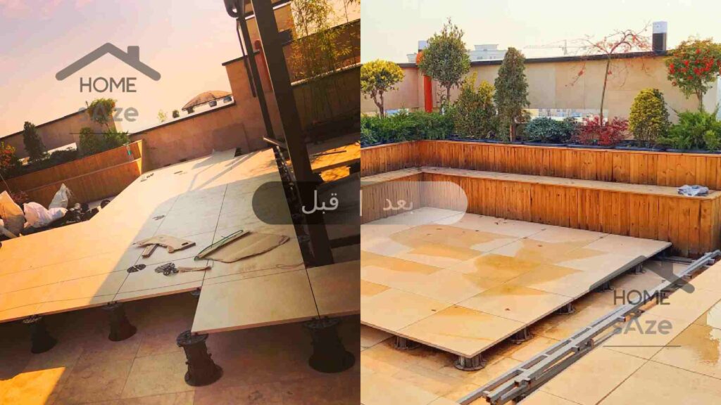 اجرای تکنیک پداستال برای آتشکده