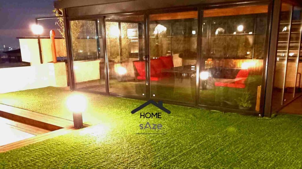 تصویر روف گاردن شیشه ای