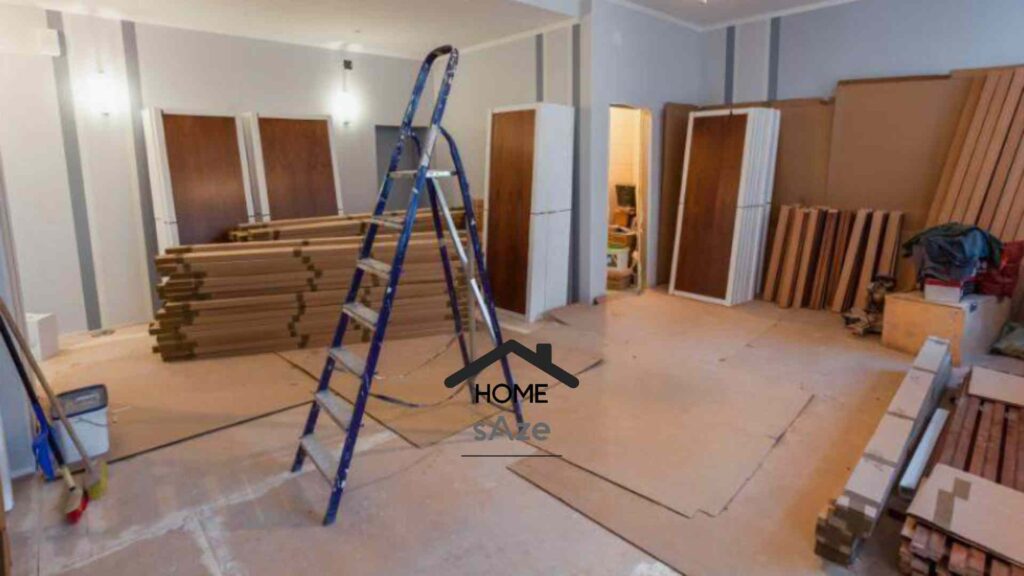 آماده کردن اتاق خواب برای بازسازی