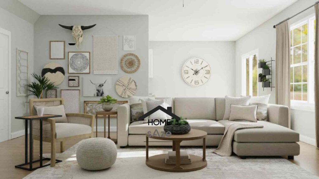 نمونه اجرای دکوراسیون داخلی و طراحی در نشیمن