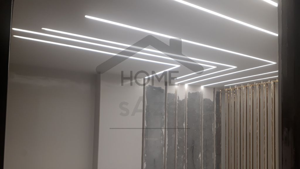 نمونه سقف کاذب بازسازی شده در هوم سازه