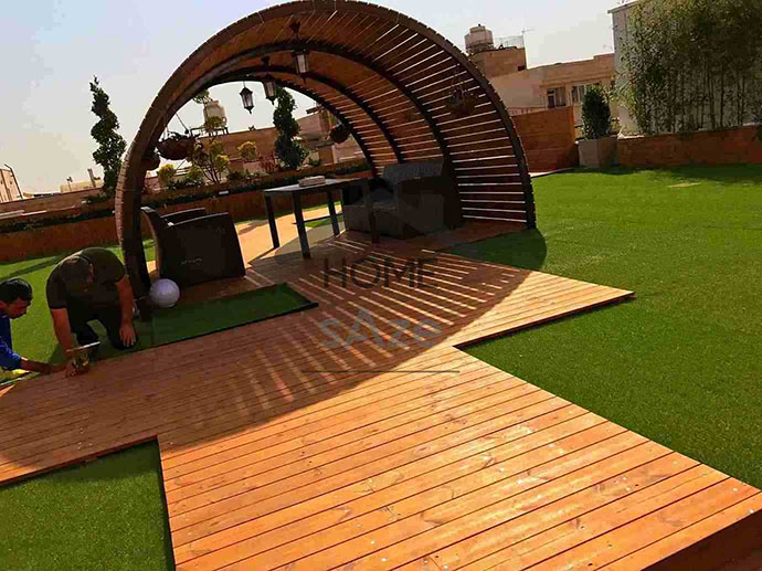 نمونه کار روف گاردن