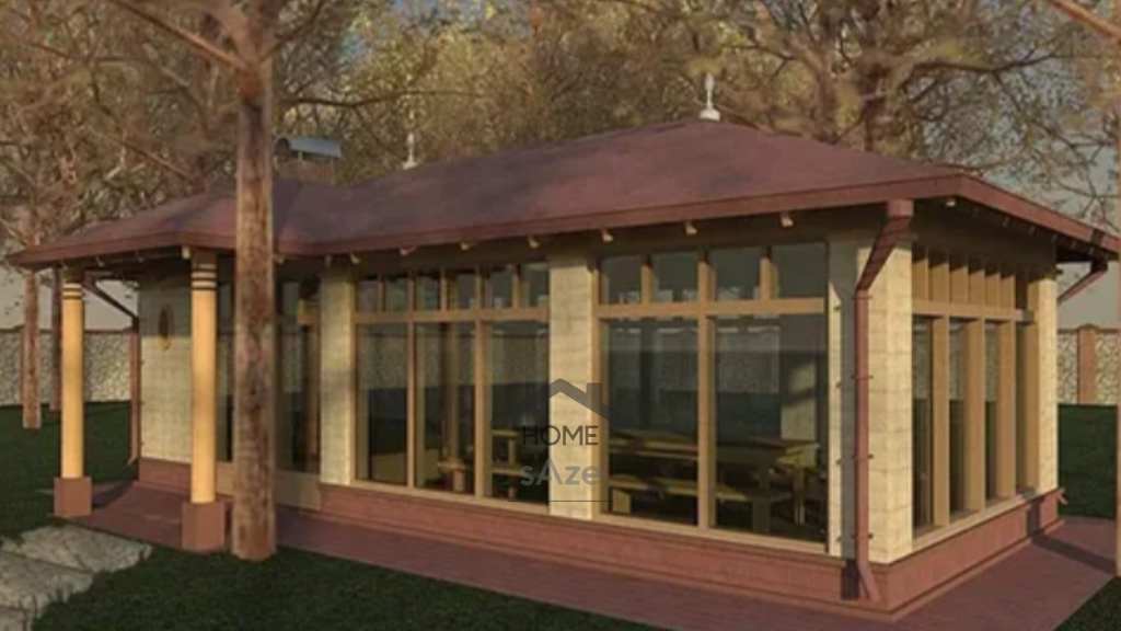 آلاچیق با سقف بسته