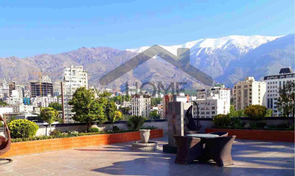 طراحی و اجرای روف گاردن در زعفرانیه