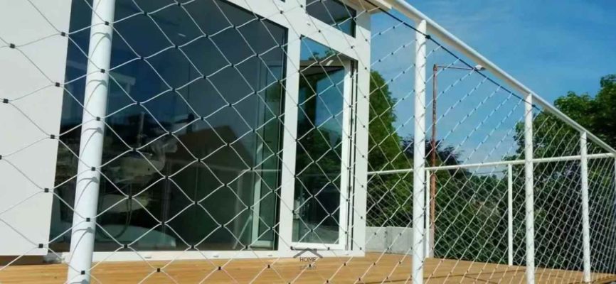 نمونه نصب فنس بالکن اجراشده در تهران